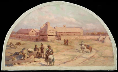 The First Fort Dearborn, 1803, 1900